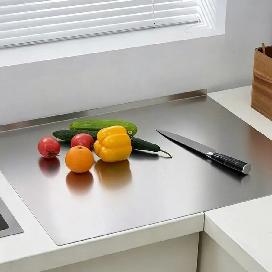 Plaque Decoupe Legume Inox Double Face