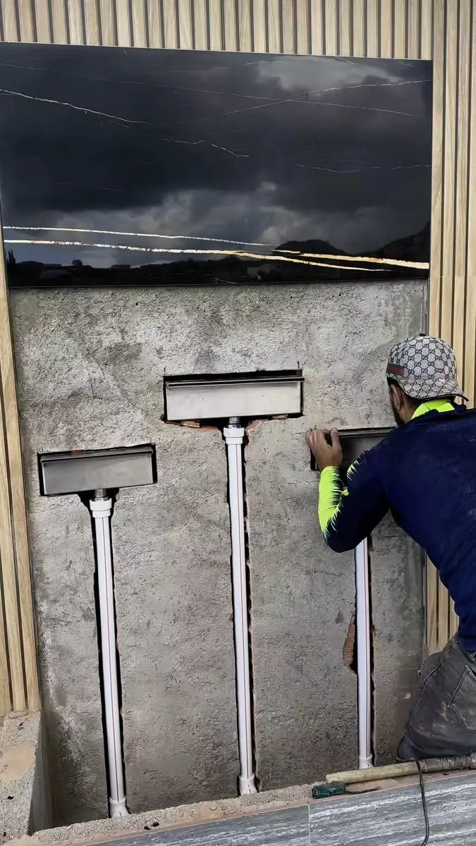 Installation Boite Lame De Fontaine