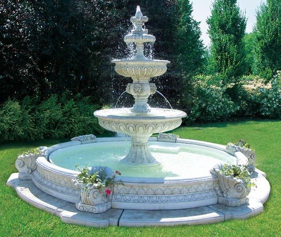 fontaine nostalgique les 6 bouquets